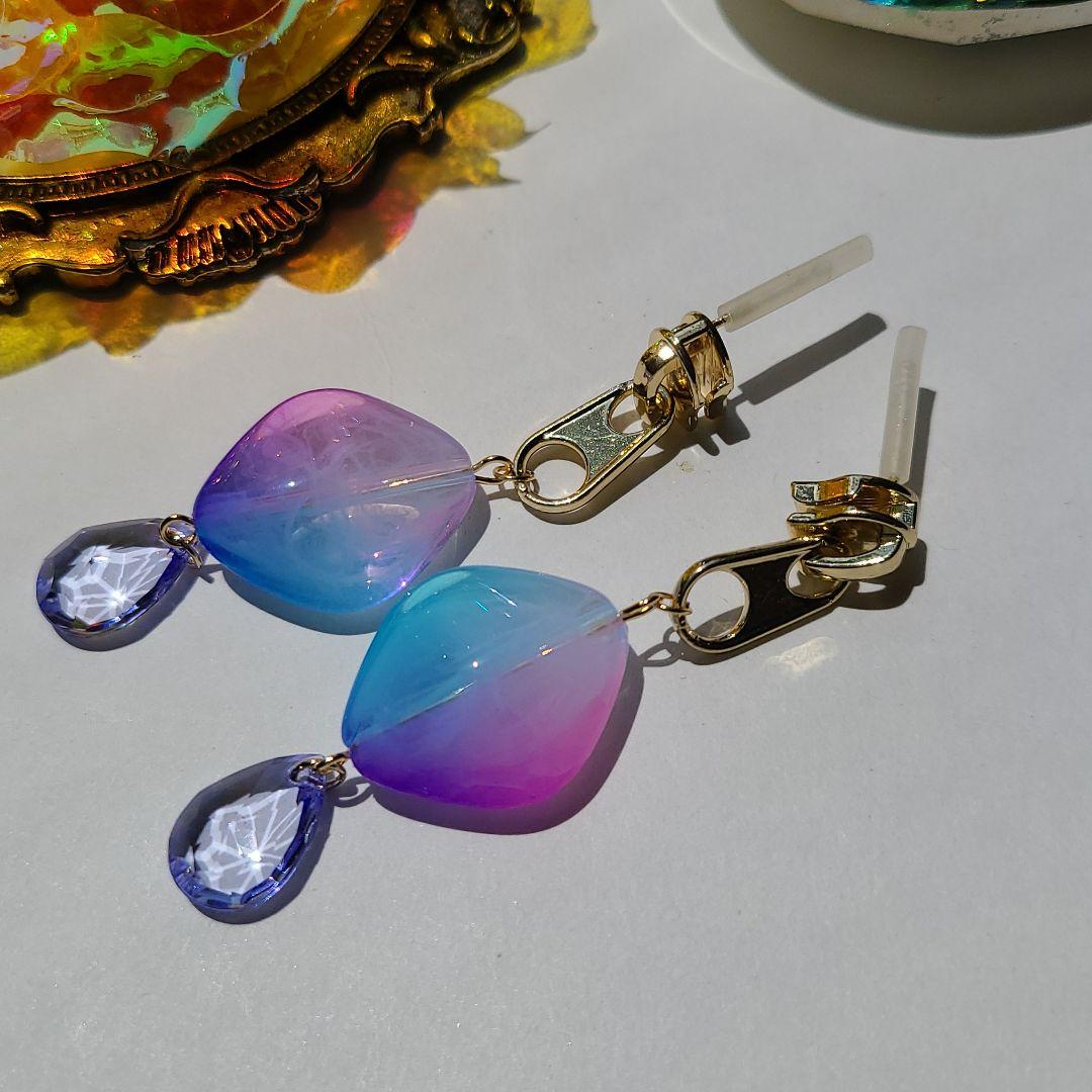 ハンドメイドピアス1641