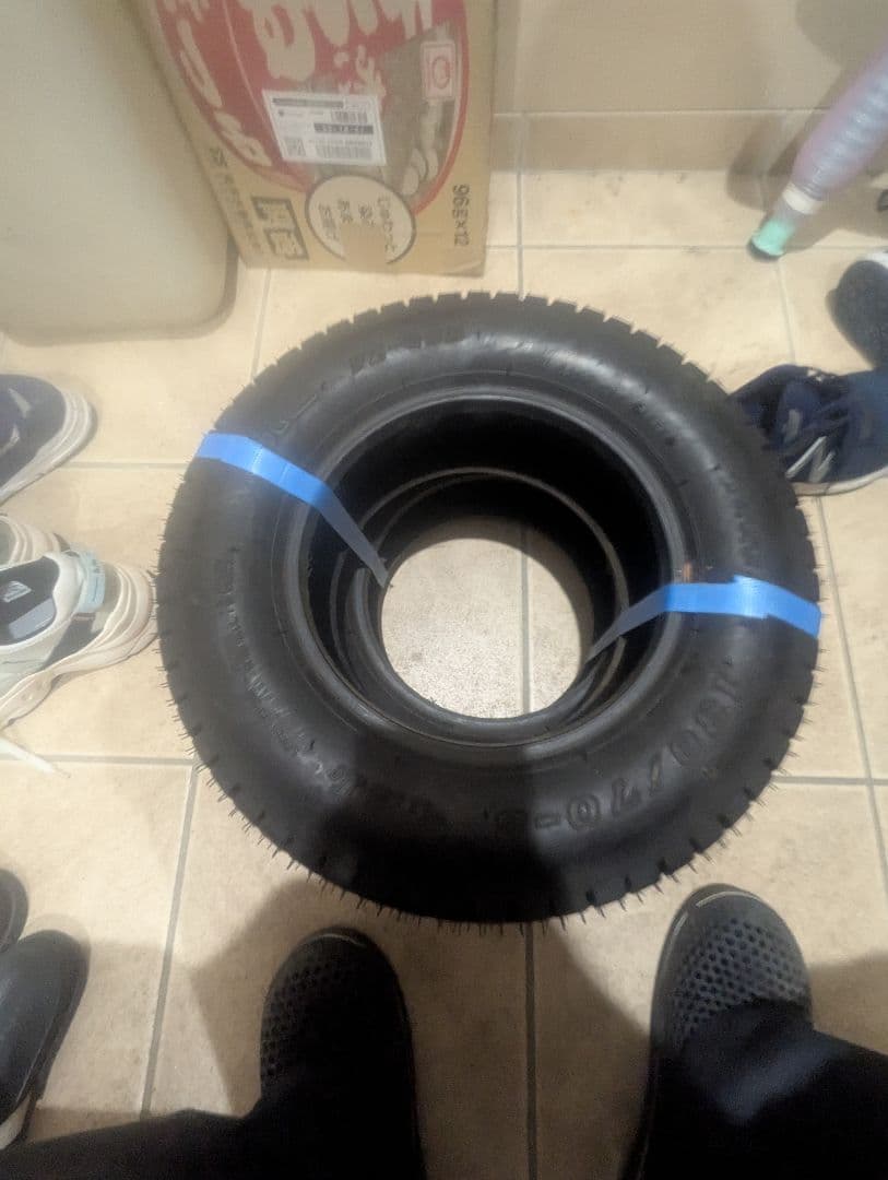 ジャイロx ジャイロキャノピー　iRC 新品Rタイヤ　買い間違え　新品未使用品