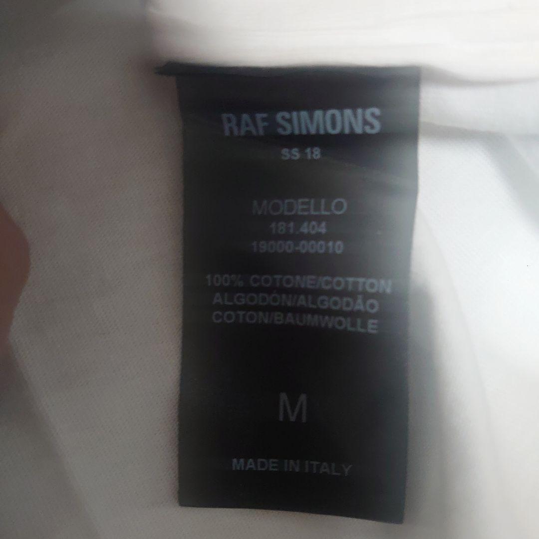 RAF SIMONS 18ss ワンショルダー Tシャツ