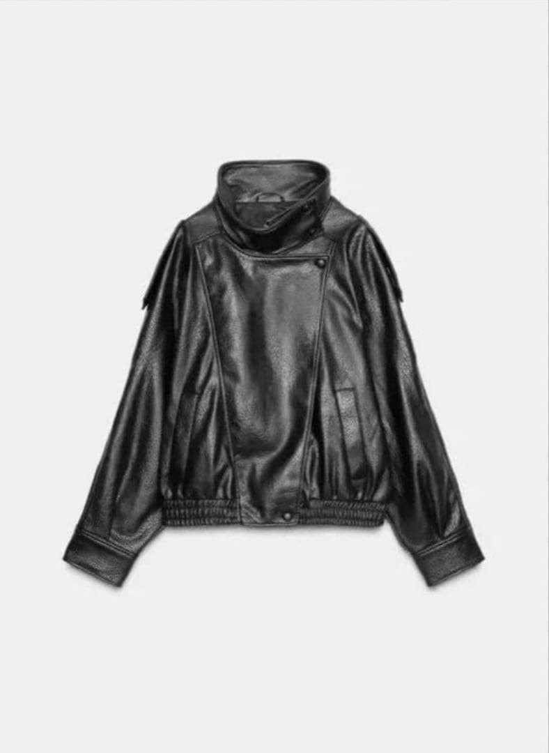 ⚠️a⚠️ ブラック ライダースジャケット