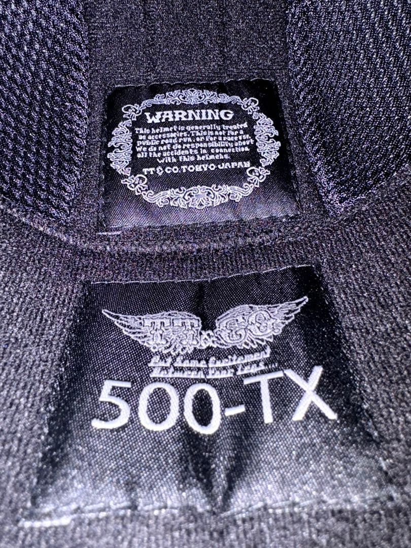 TT&CO 500TX ブラック サイズS/M