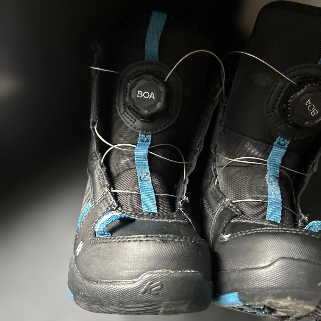 K2 スノーボードブーツ　靴　MINI TURBO 18.5センチ　キッズ