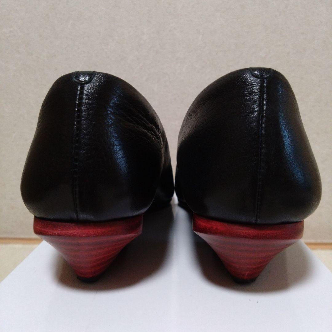 【美品】ラボ キゴシ ワークス　スリッポンパンプス　黒