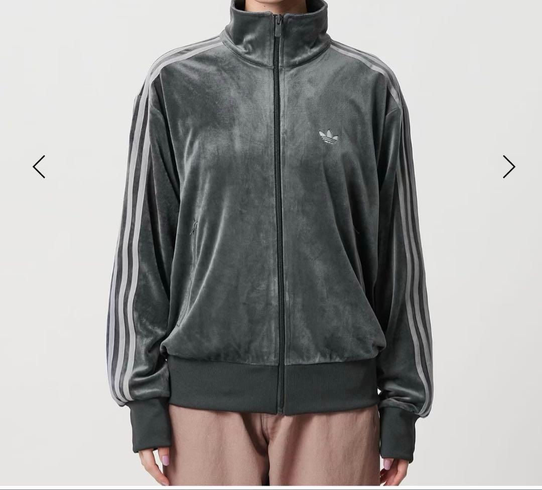 タグ付き未使用^_^adidas★ベロアジャージ