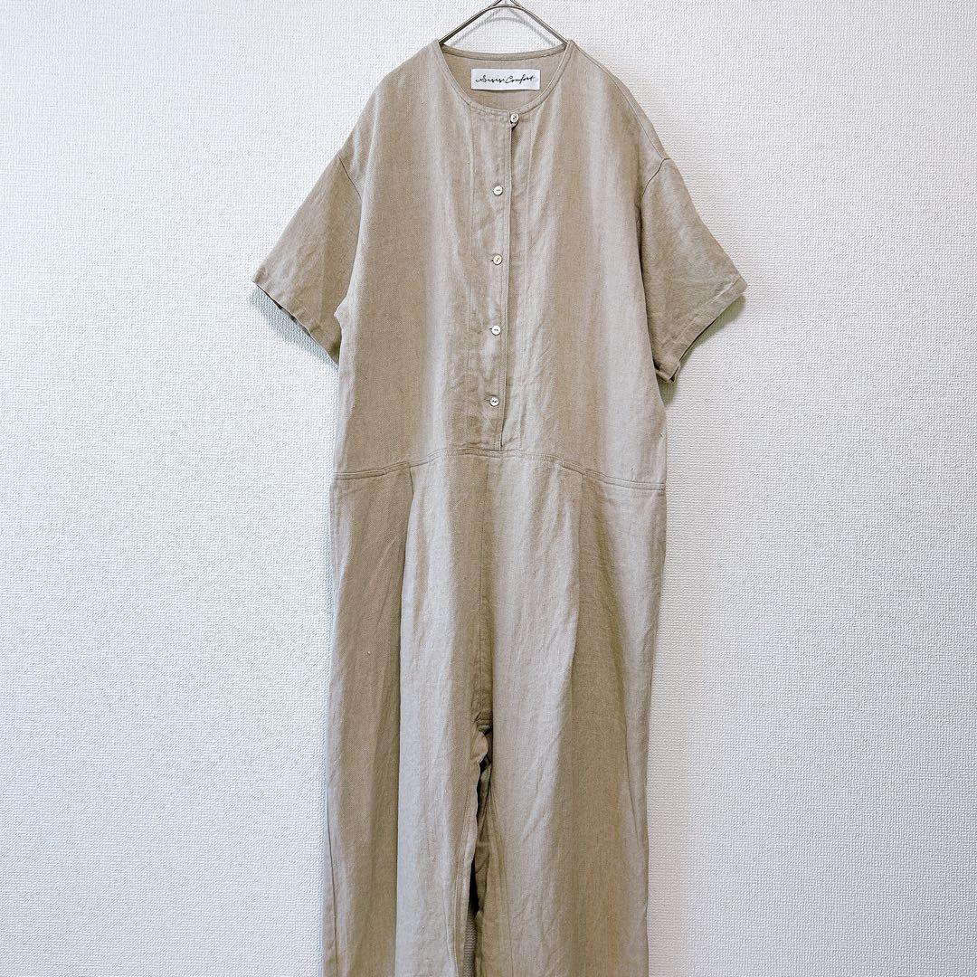 Si-Si-Si スースースーコンフォート リネンオールインワン　人気完売　美品