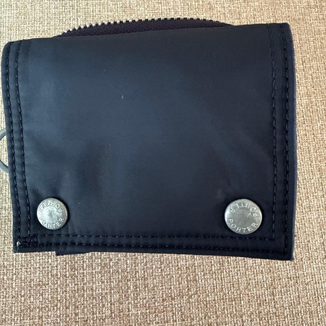 PORTER ネイビー 二つ折り財布