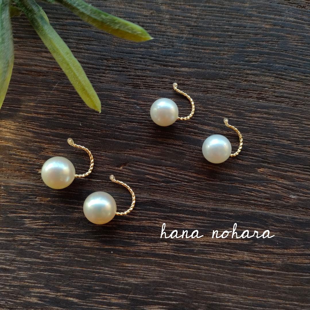 専用！あこや本真珠ひと粒イヤリングagete.NOJESS.AHKAH.IENA