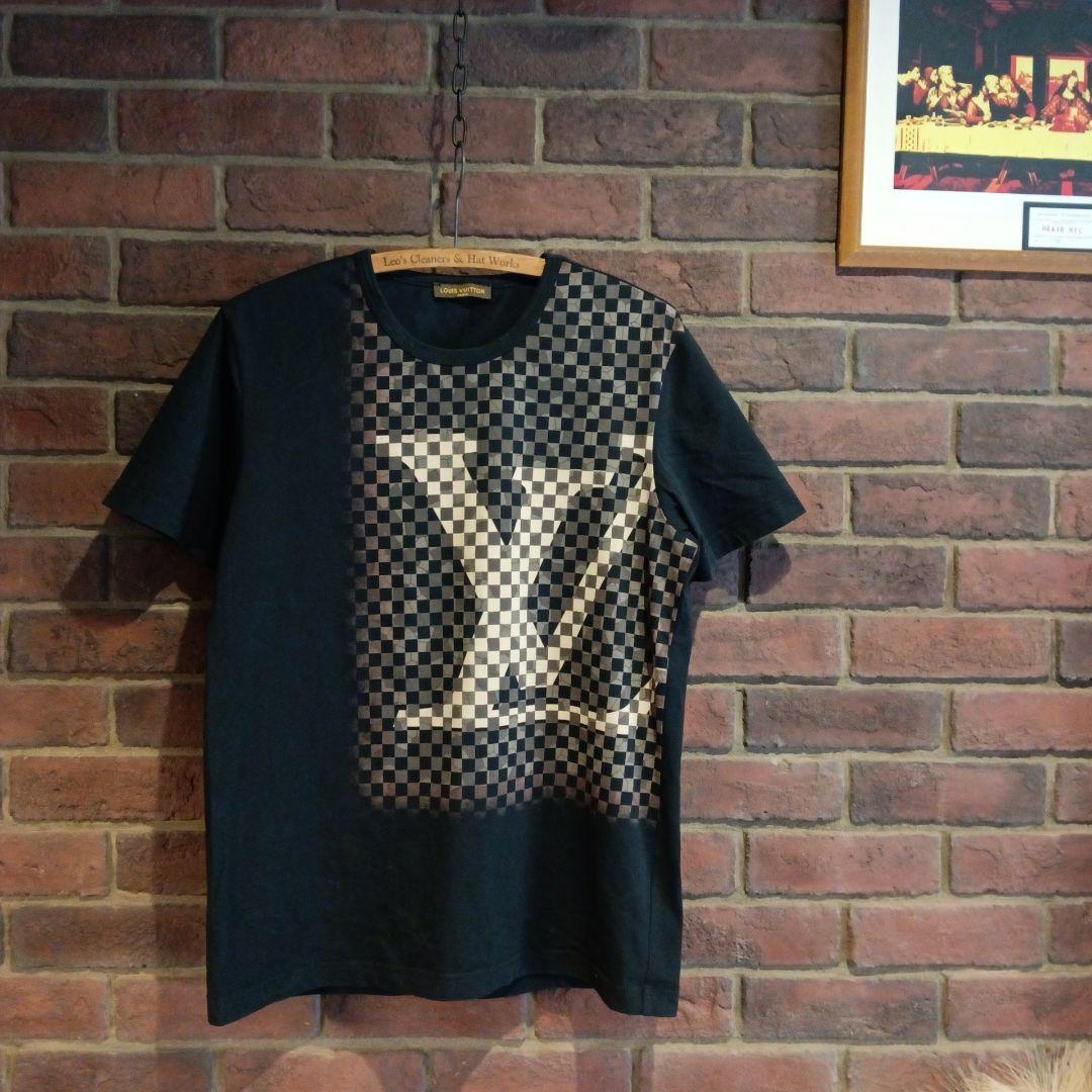 レア！LOUIS VUITTON ルイ・ヴィトン ダミエ LV ロゴ Tシャツ
