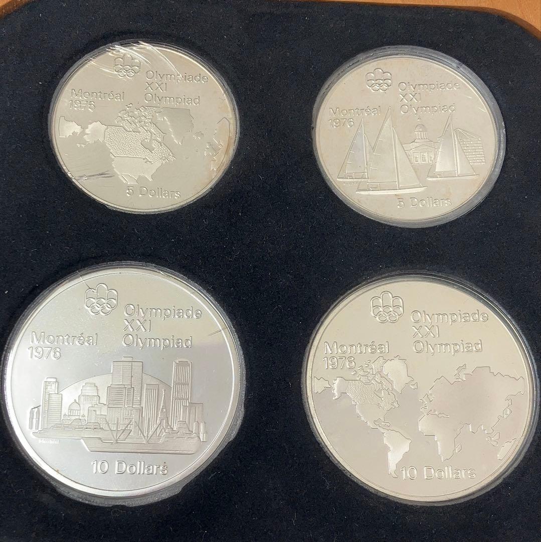 【希少】カナダ　モントリオールオリンピック　 1972年　海外銀貨　セット
