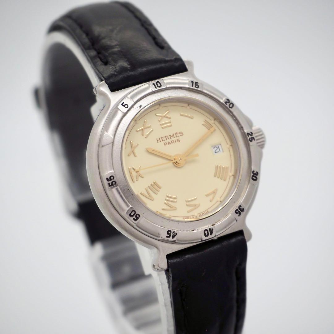 251【美品】HERMES 時計　レディース　キャプテンニモ　ダイバーウォッチ
