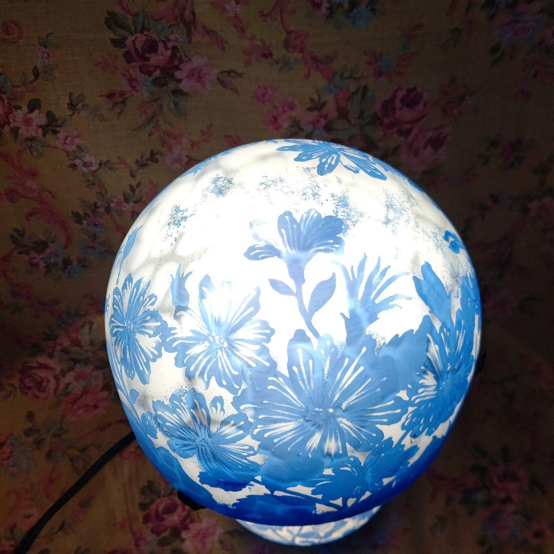 被せガラスのルームランプ 25.5cm