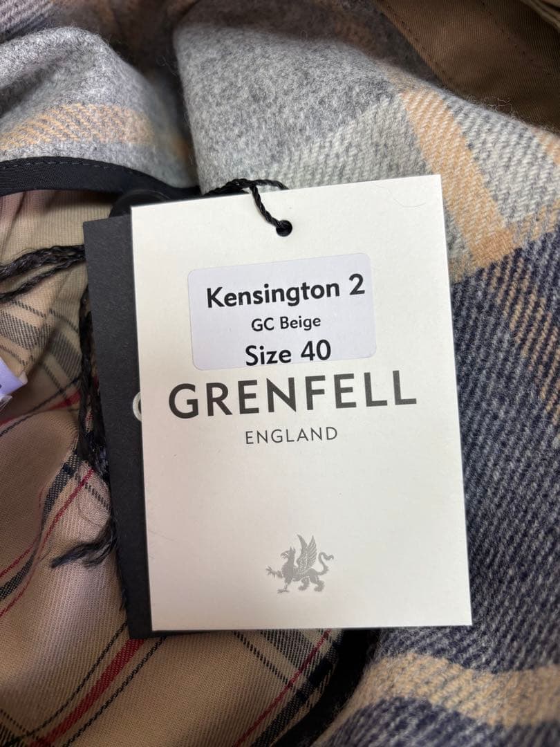 GRENFELL ベージュ トレンチコート　40