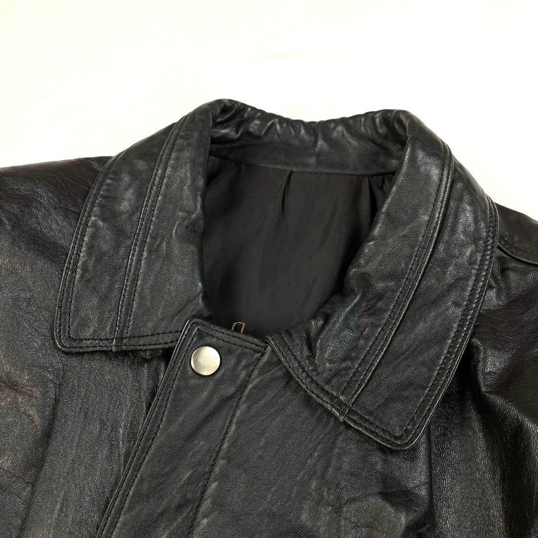 【超希少】 90s レザージャケット　TALON セメント切り替え　ヴィンテージ