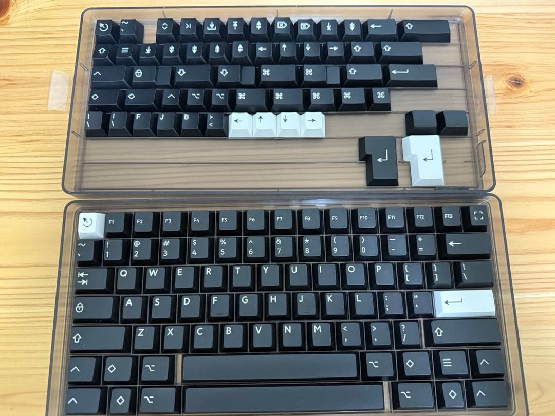 キーボード PBTfans Doubleshot WOB Base+Spacebar