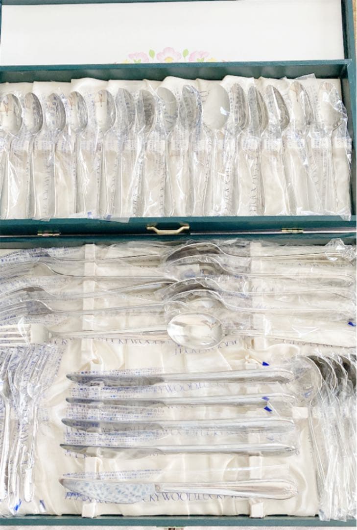 ラッキーウッド 18-10★カトラリー40本セット。最終価格です。