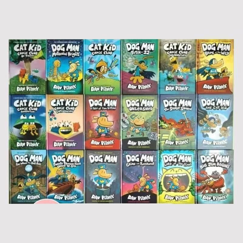 Dog Man 英語漫画18冊セット ドッグマン　マイヤペン対応