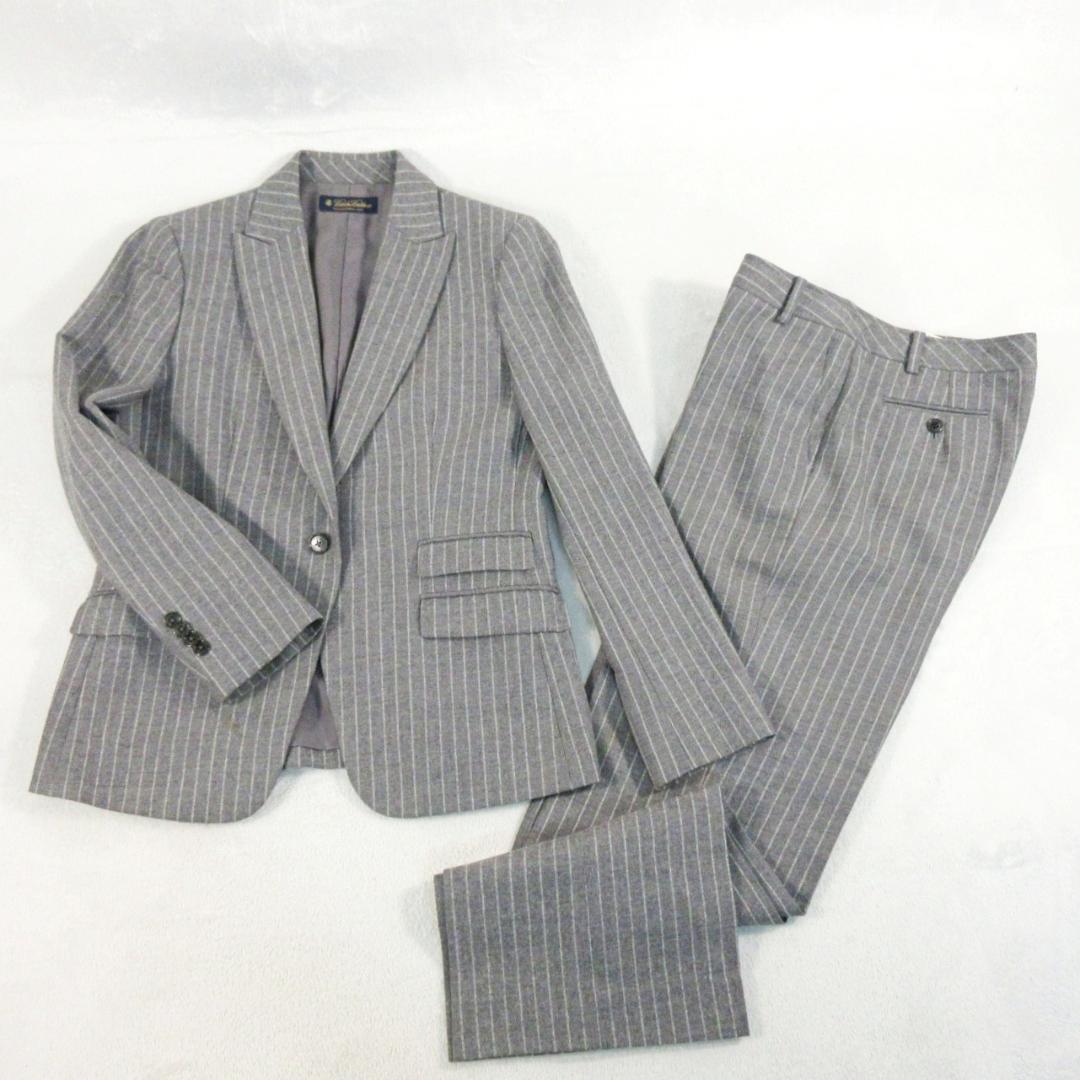 ✨キャリアウーマン 生涯着用可✨ブルックスブラザーズ 2パンツ スーツ L