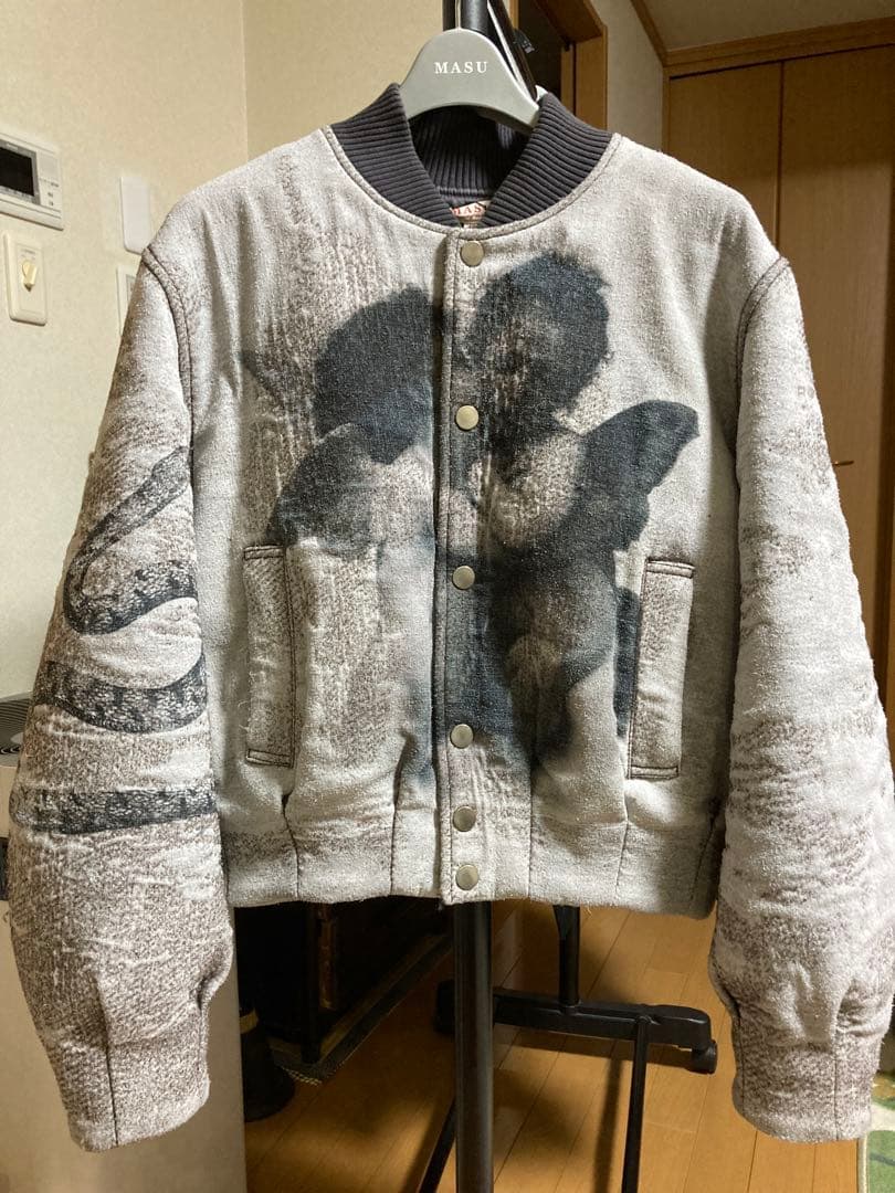【MASU】angel bomber jacket 46