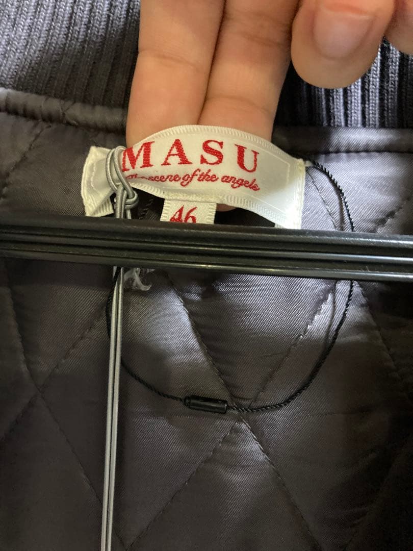 【MASU】angel bomber jacket 46