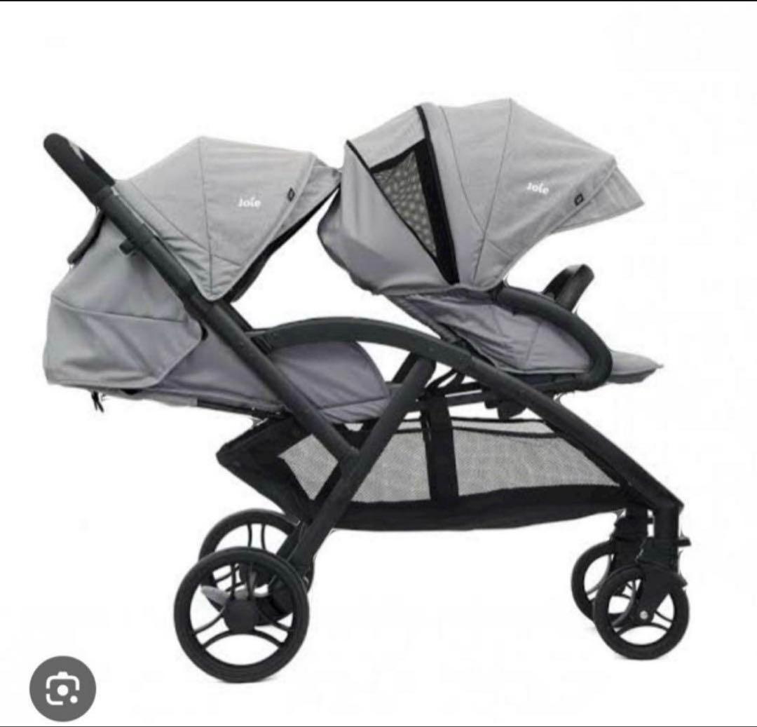 Joie ダブルベビーカー グレー 10.1kg