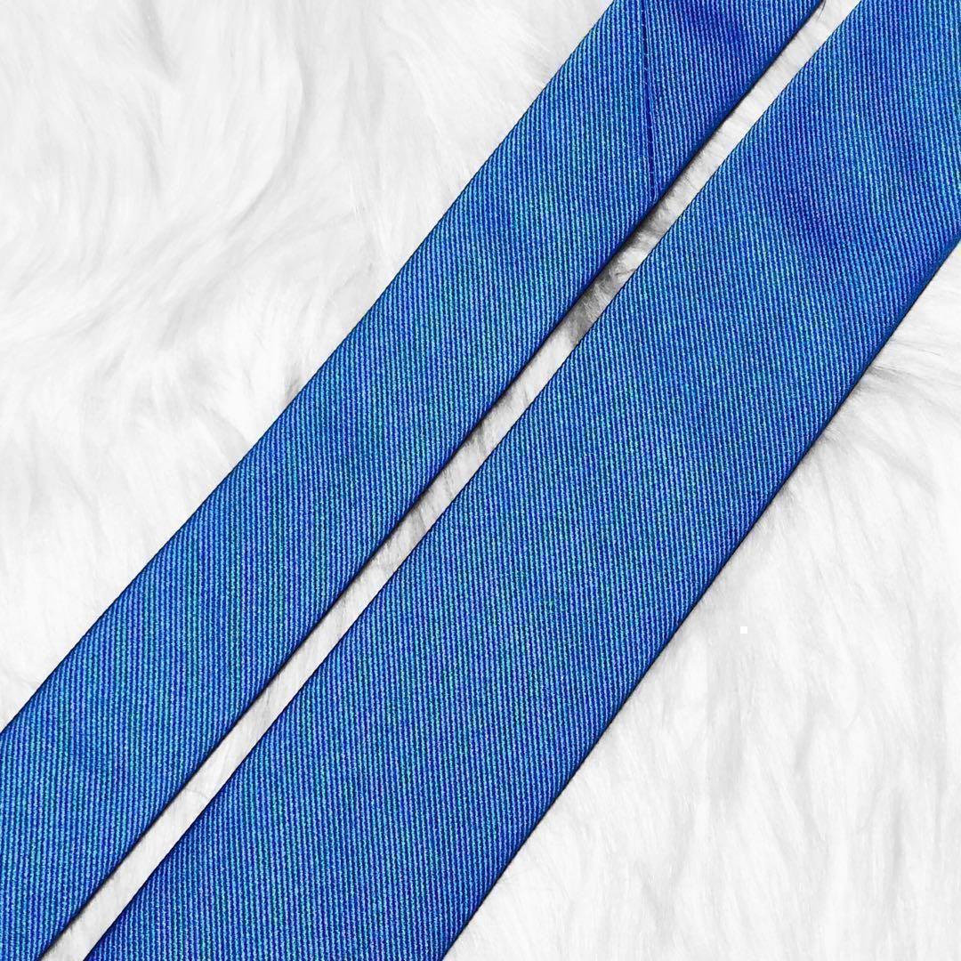 【タグ付未使用】カルティエ ナロータイ 無地 スカイブルー 成人式 プレゼント