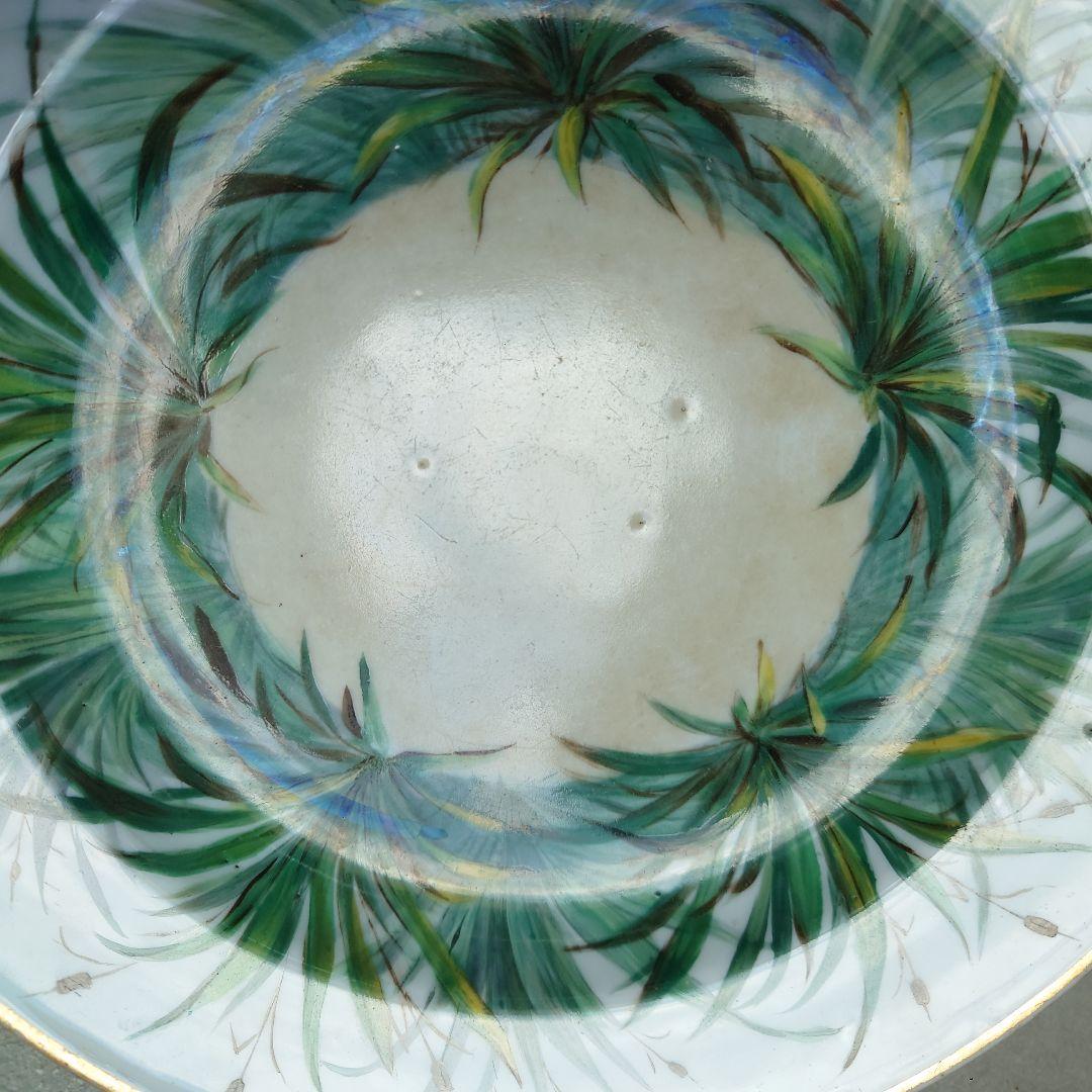 希少 マイセン meissen 水辺の植物 蒲