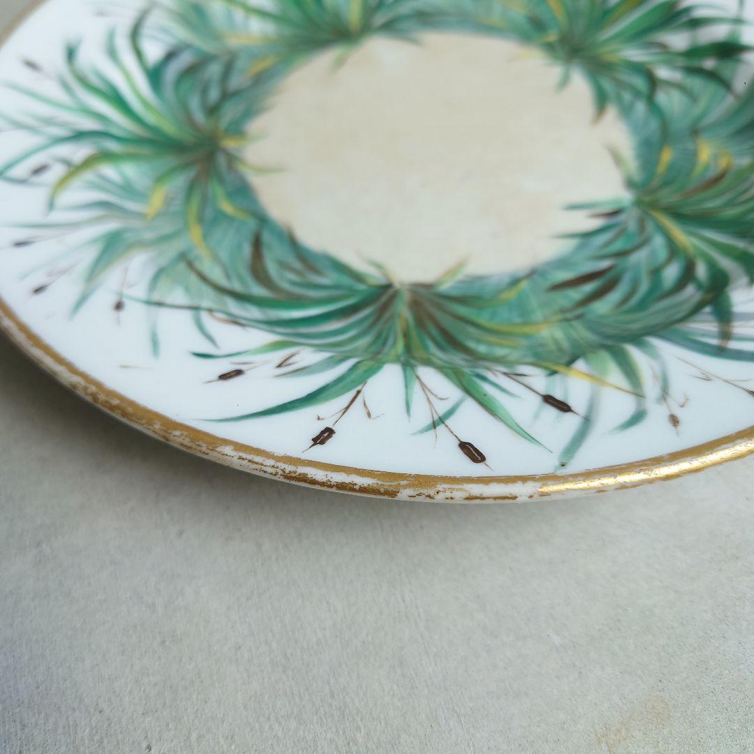 希少 マイセン meissen 水辺の植物 蒲