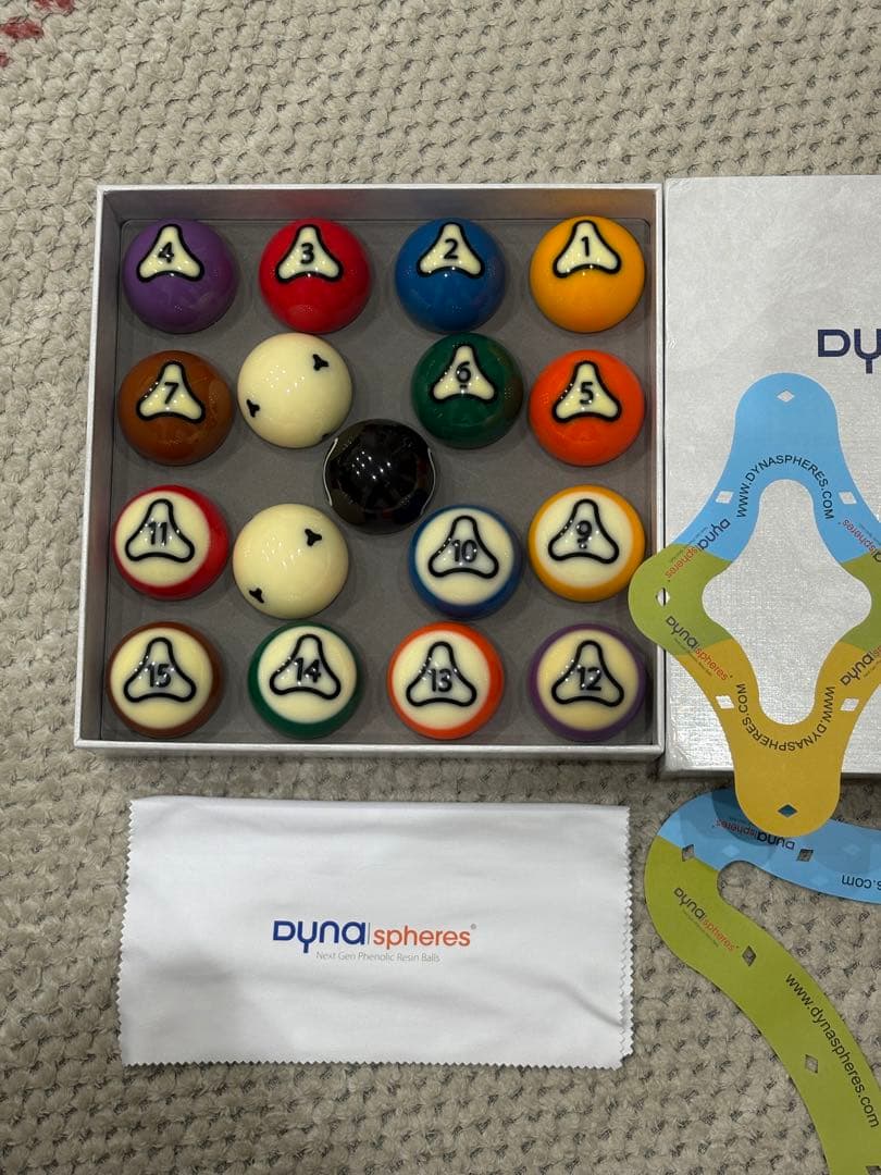 ダイナスフィアPALLADIUM TV ポケットビリヤードボール
