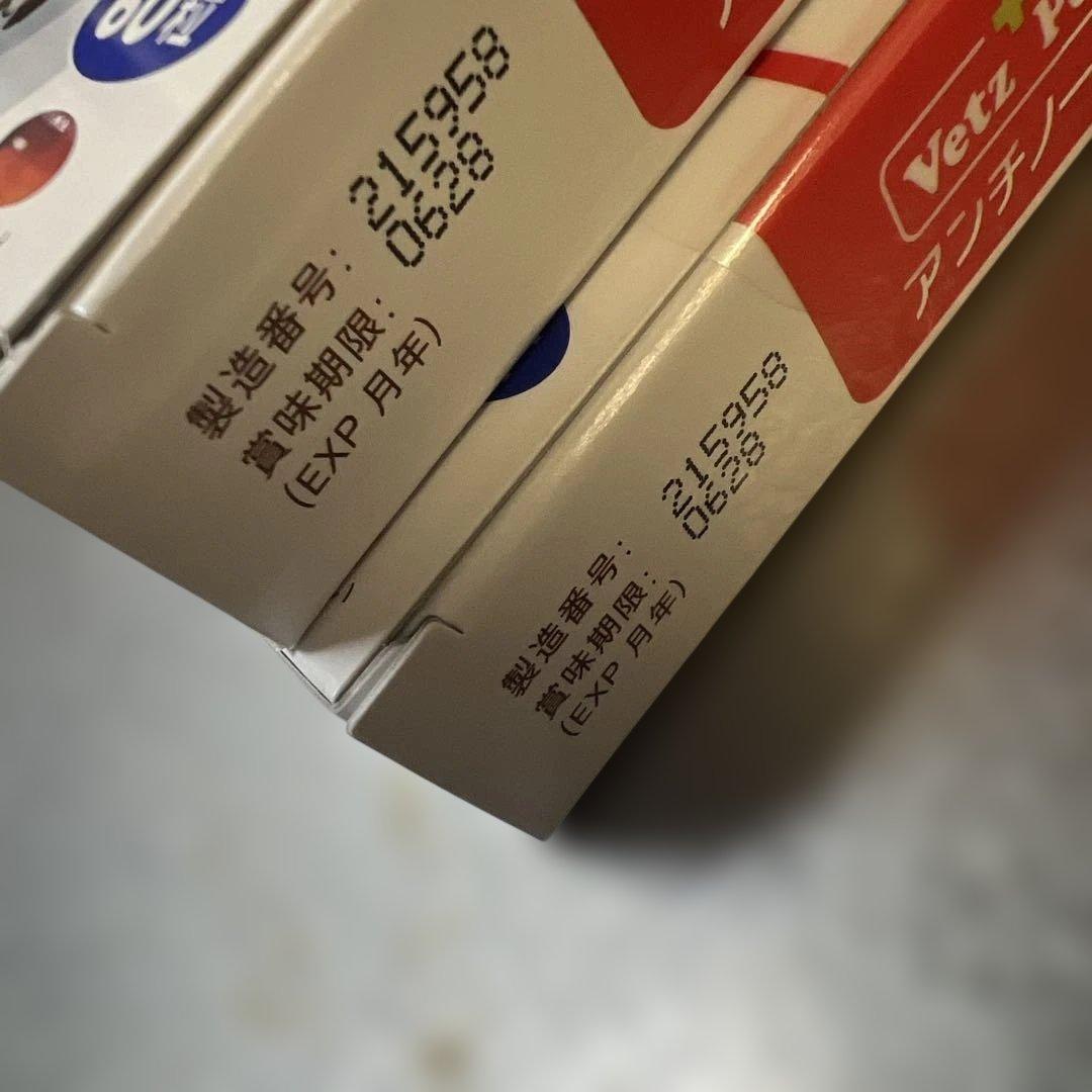 120粒　VetZ PetZ アンチノール 60粒×2箱　犬用　未開封