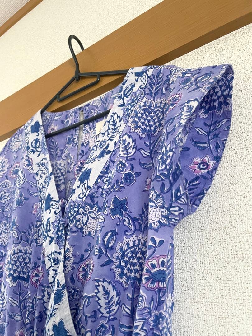 美品　ANOKHI アノーキ　オールインワン　サロペット ロングワンピース