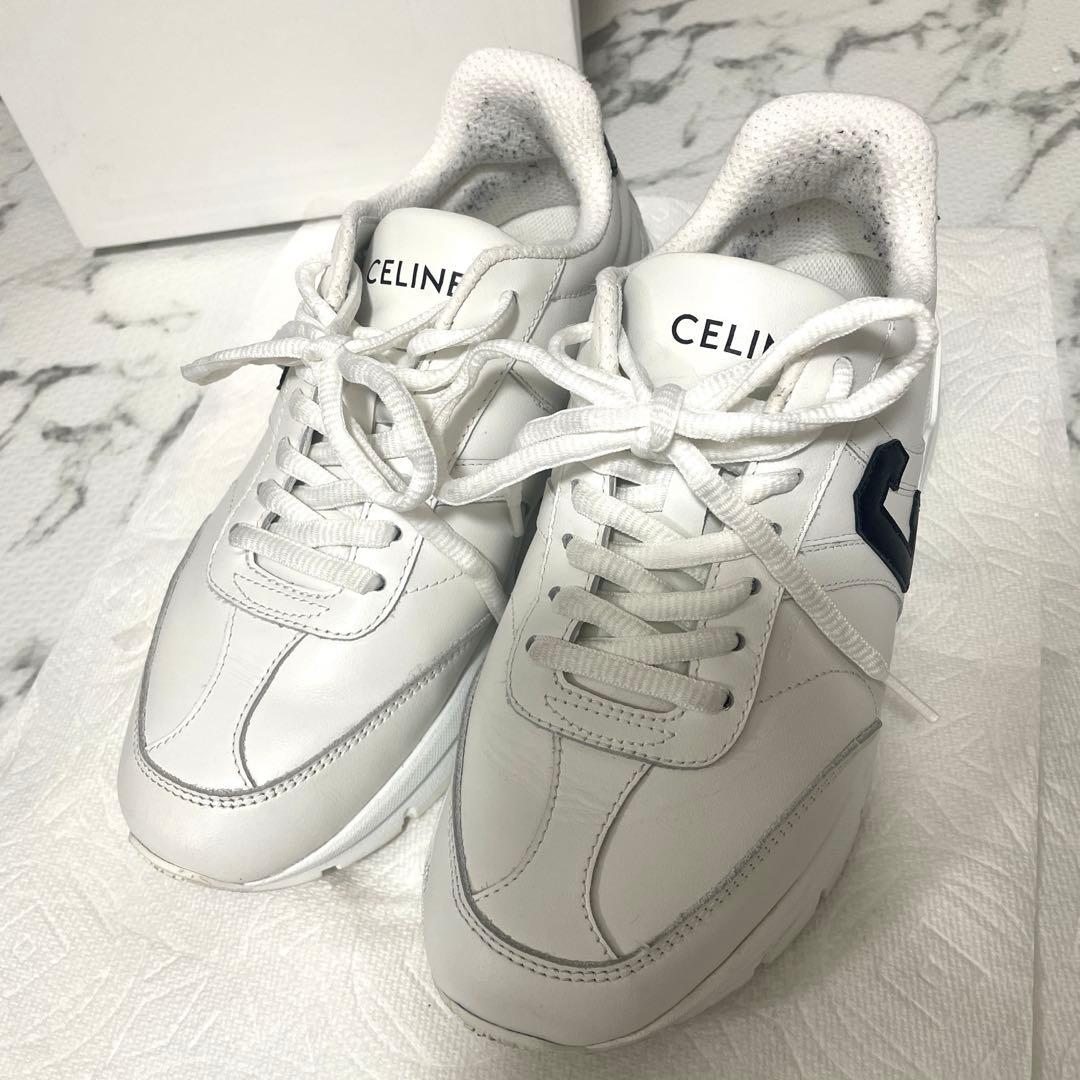 CELINE セリーヌ　スニーカー　Cロゴ　レディース　36