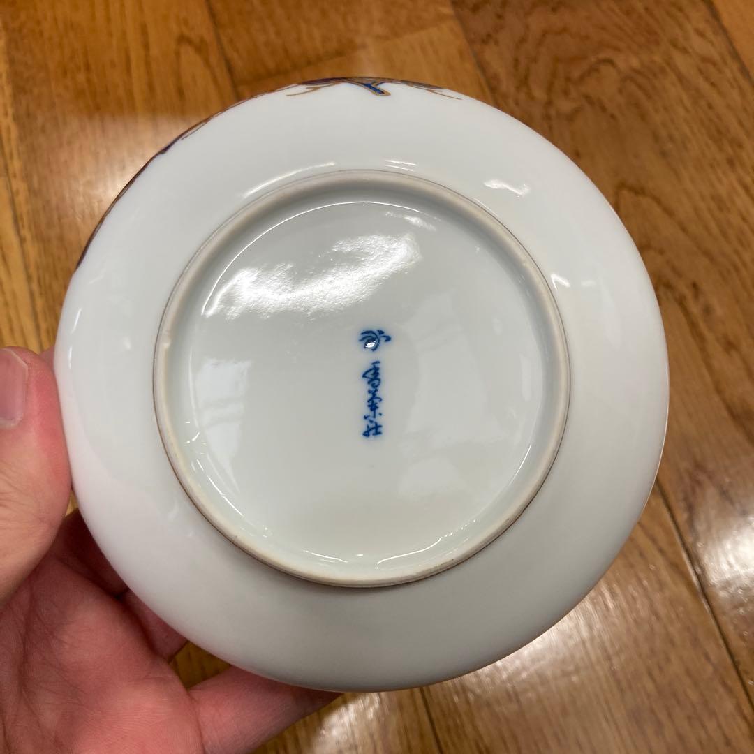 玉割揃 多色花模様 皿