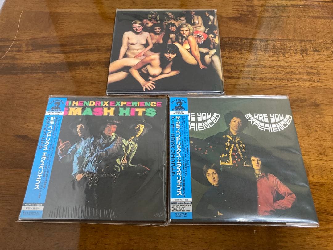 紙ジャケ レア Jimi Hendrix Experience CD 3枚セット