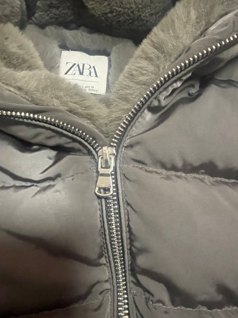 美品♡ZARA ダウンコート フード Aライン