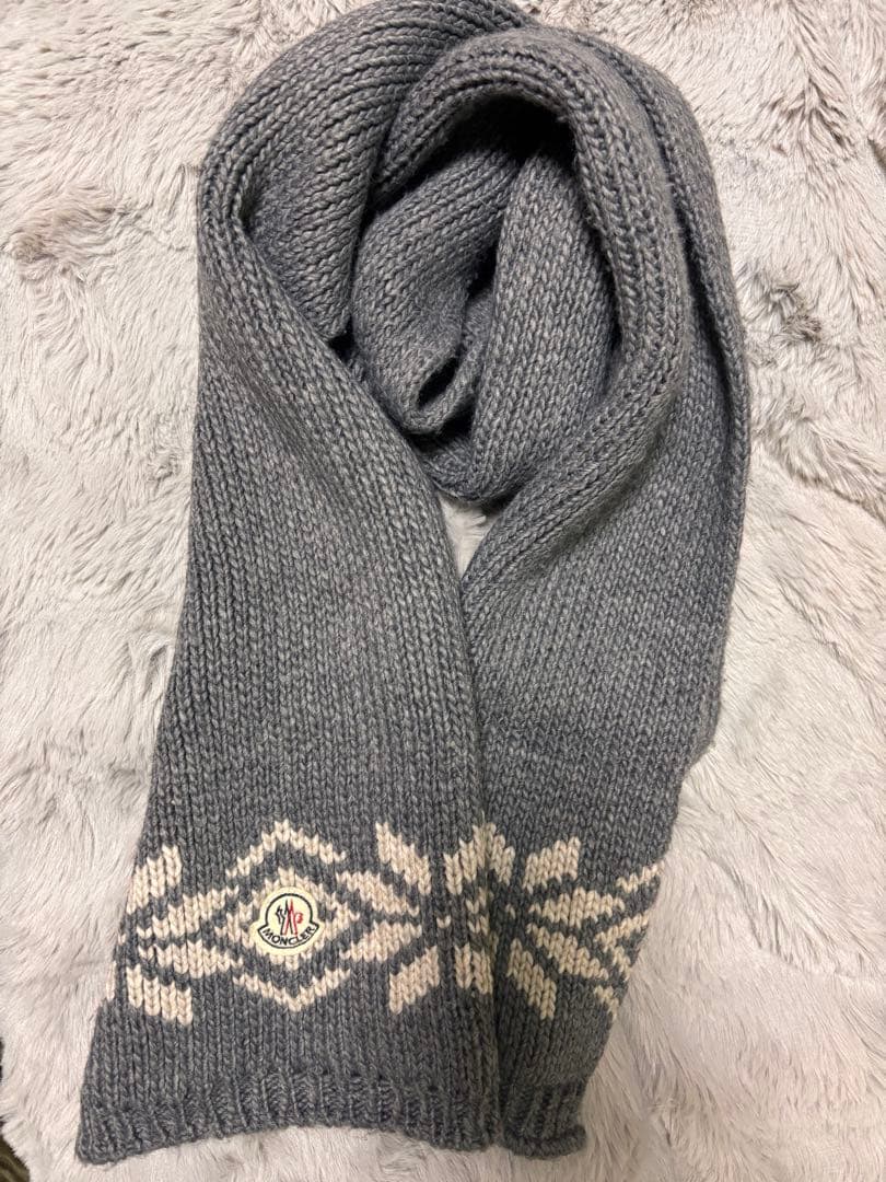 Moncler モンクレールマフラー　Lanawool 50%