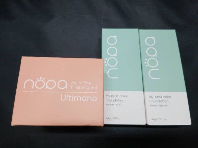 ノパ マイベストカラーファンデーション　2個　オールインワンフィニッシングゲル