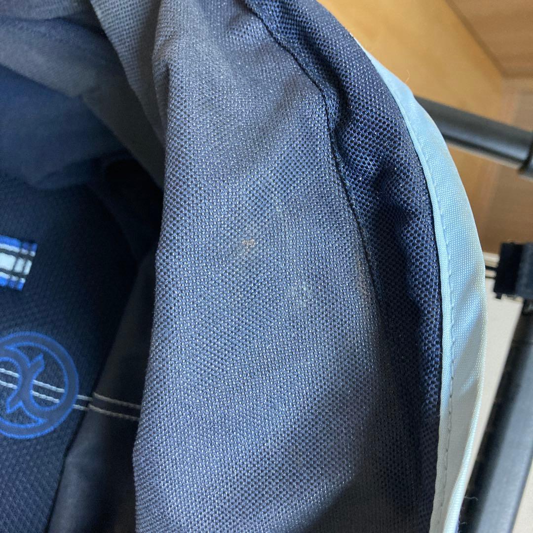 Cybex ネイビー ベビーカー　バンパーバー・収納袋付き