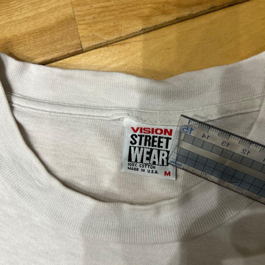 80s USA製VISION STREET WEAR ロンＴ　M