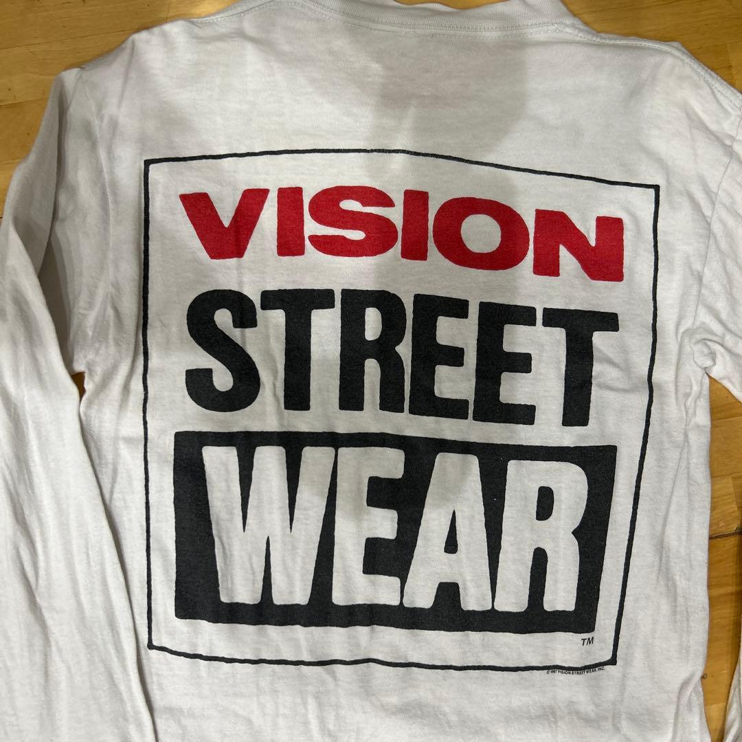 80s USA製VISION STREET WEAR ロンＴ　M