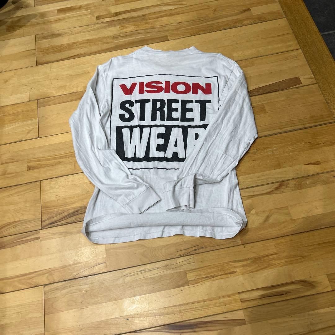 80s USA製VISION STREET WEAR ロンＴ　M