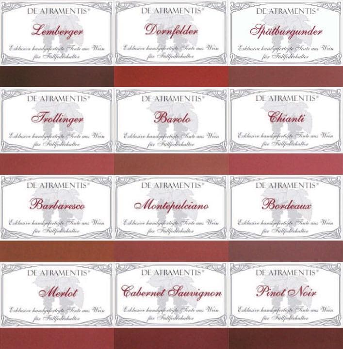 DE ATRAMENTIS ドクターヤンセン インクワインカルテ 12本SET