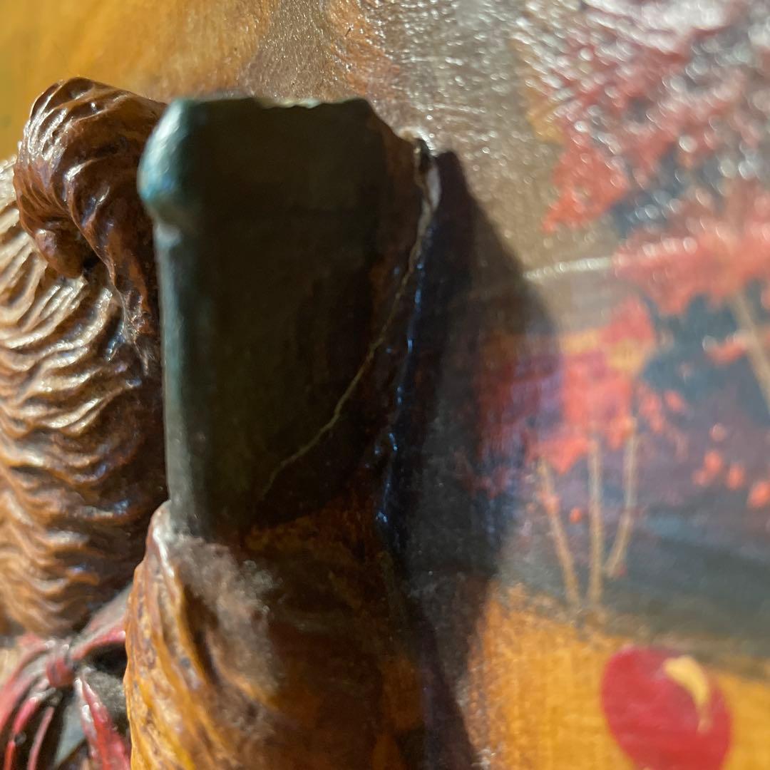 テディベアの木製アート