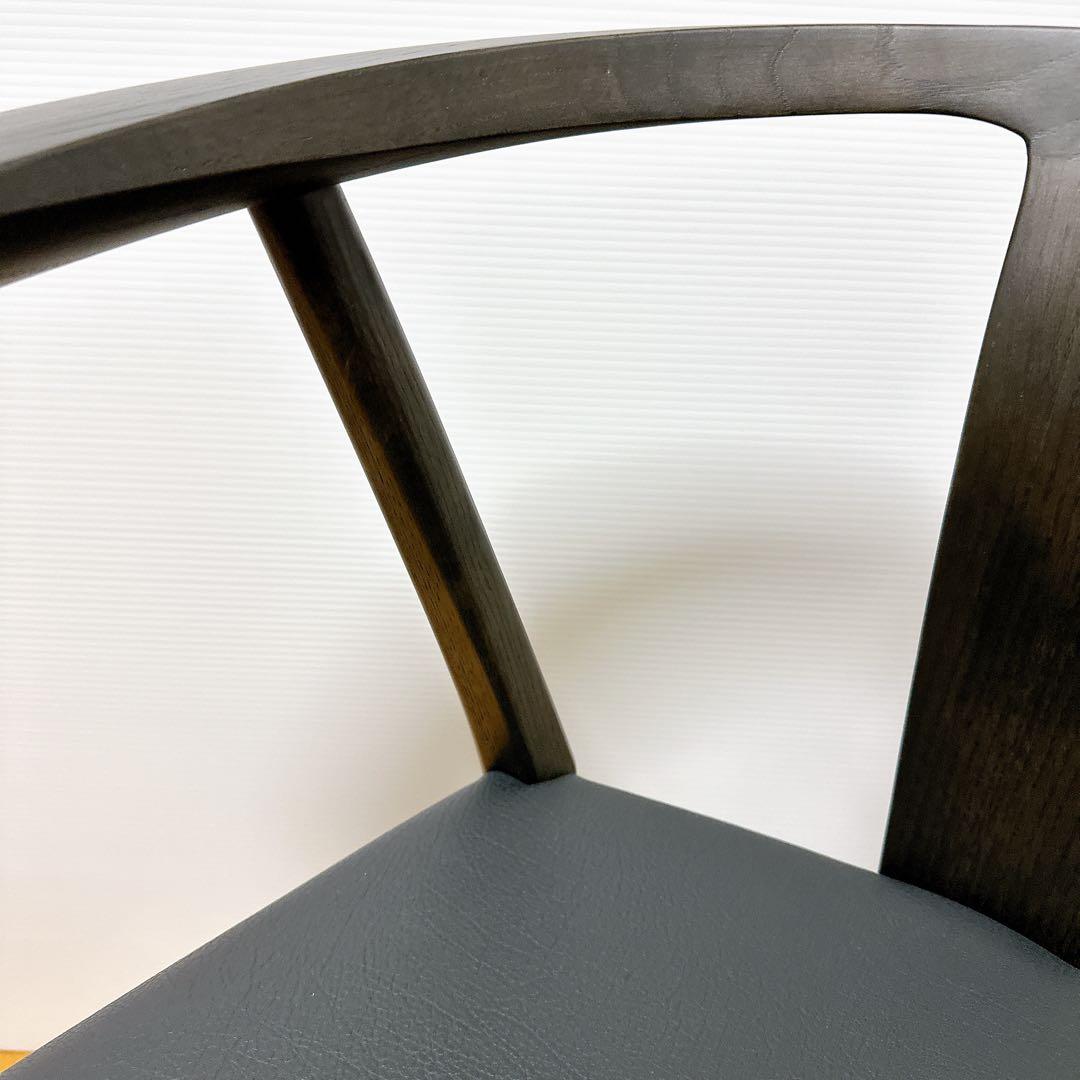 karimoku カリモク 日本製 CW46 ダイニングチェア 本革 レザー