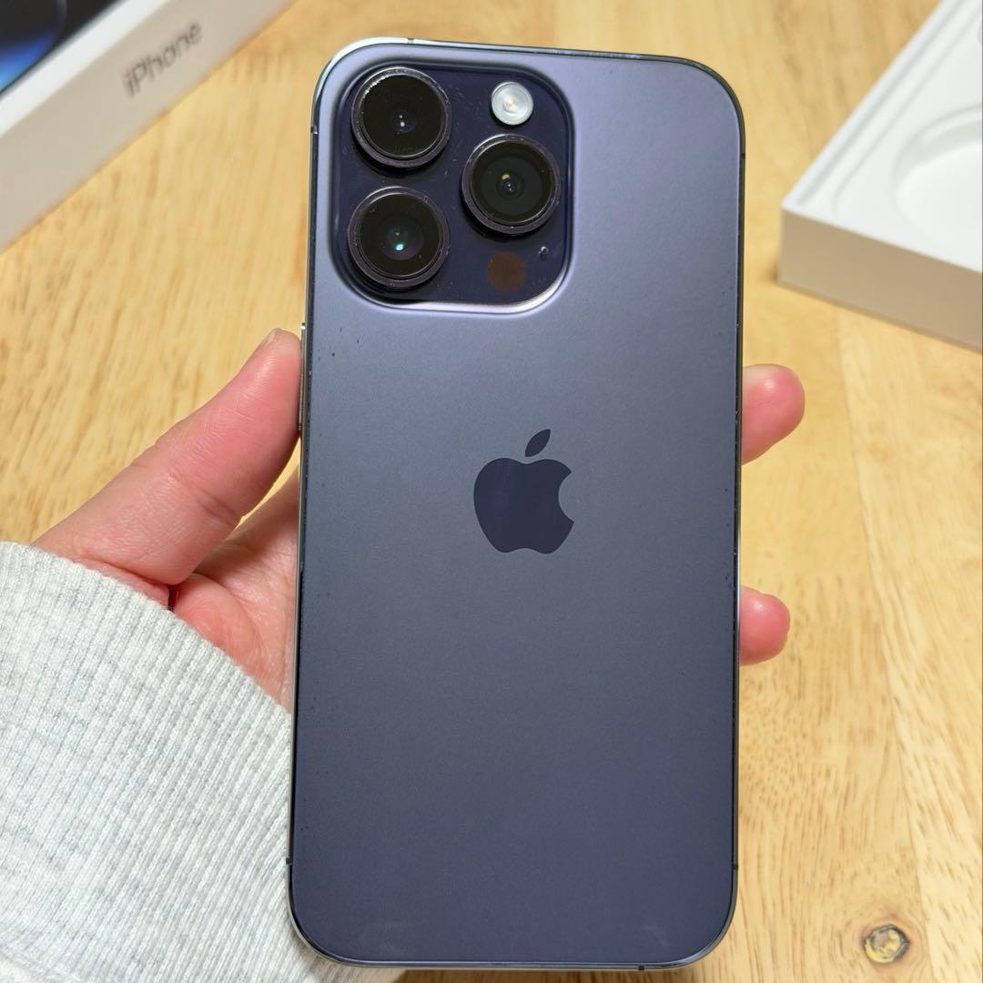 【最終値下げ】早い者勝ち iPhone14 Pro ディープパープル 512GB