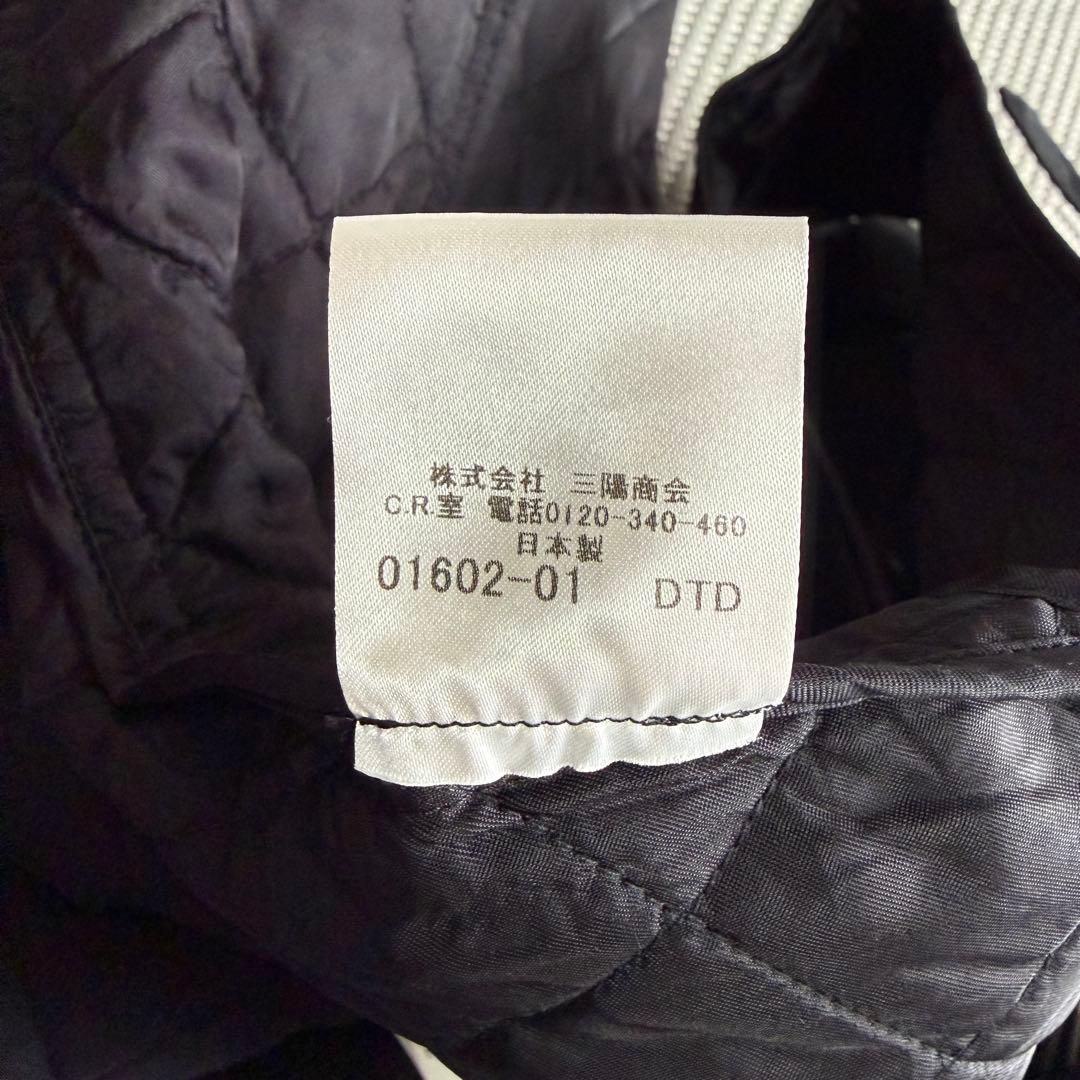 極美品　バーバリー　シャドウチェック　キルティングライナー　トレンチコート　40