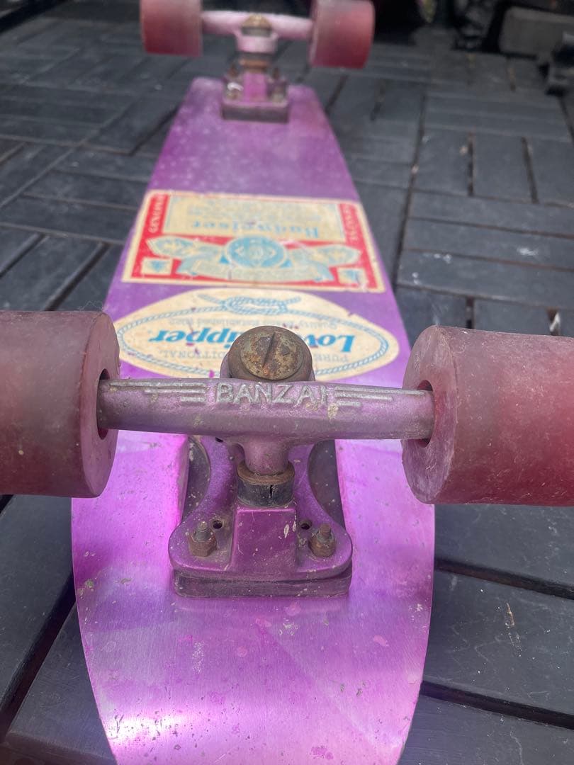 【希少】1970年代前半 ステンレス製 ヴィンテージ スケートボード