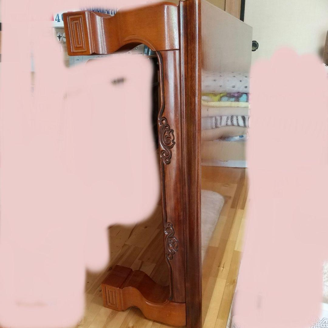 週末タイムセール、レトロ、木製テーブル 光沢仕上げ、海の始まり使用テーブル似