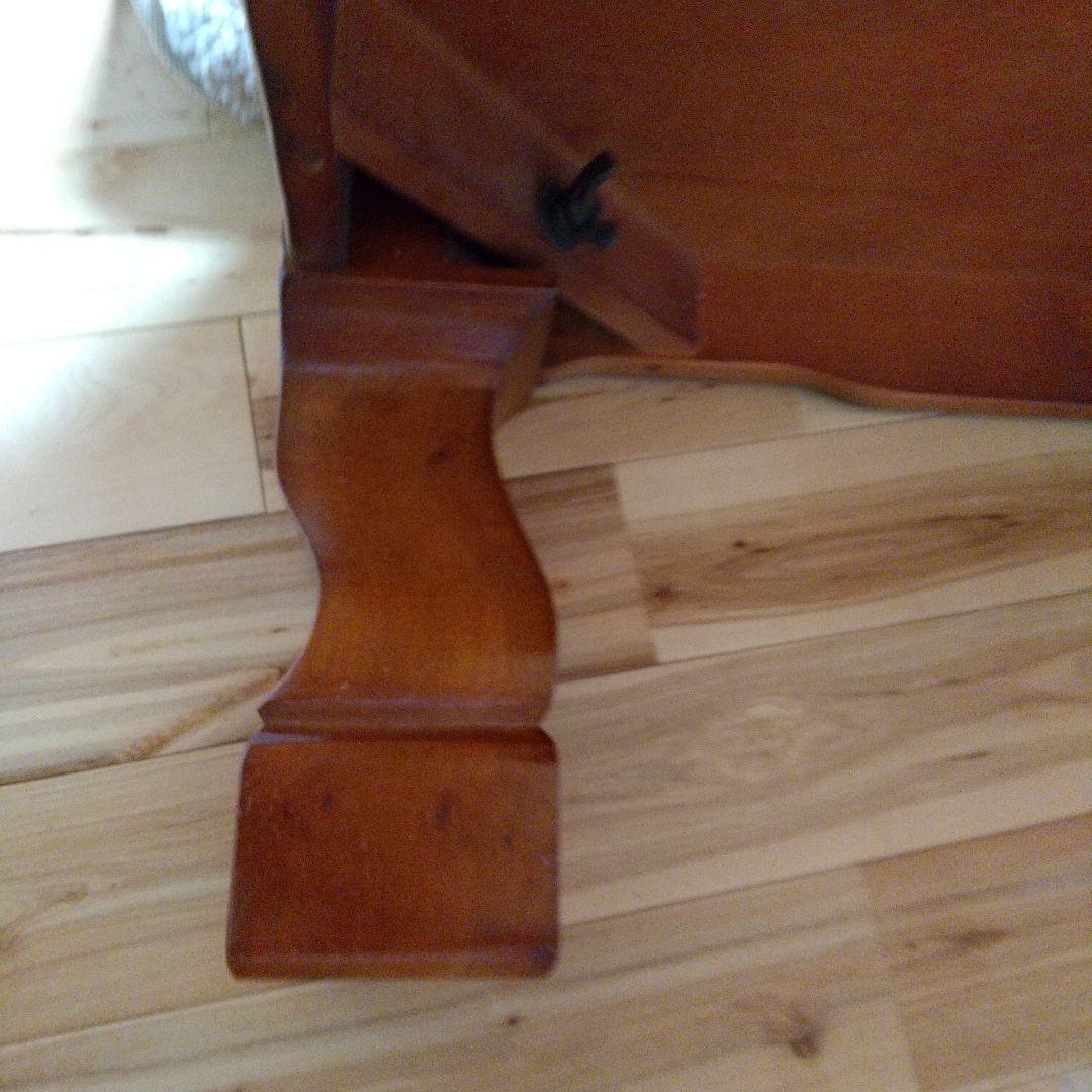 週末タイムセール、レトロ、木製テーブル 光沢仕上げ、海の始まり使用テーブル似