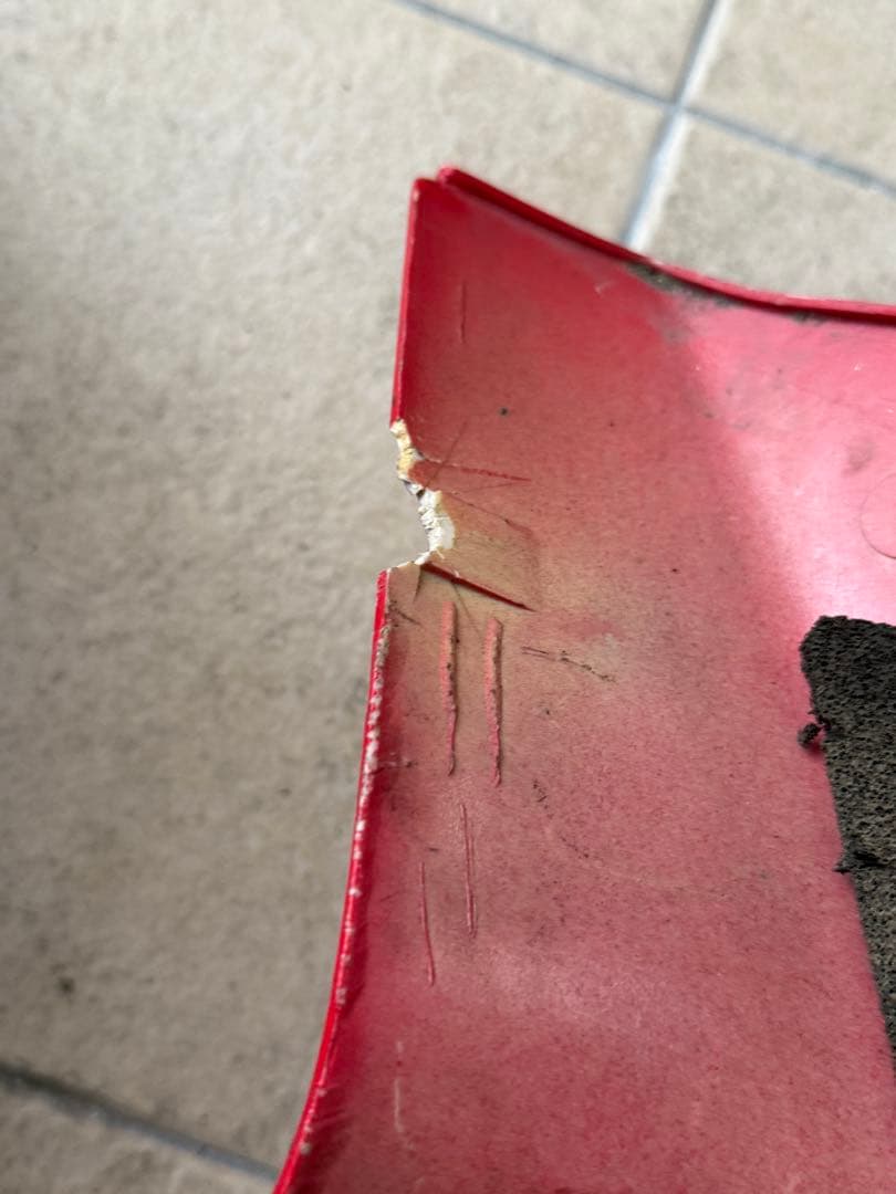 af09スーパータクト　フロント、リア、ライトカウルセット　クレタク　フルマーク