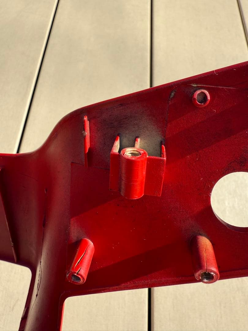 af09スーパータクト　フロント、リア、ライトカウルセット　クレタク　フルマーク